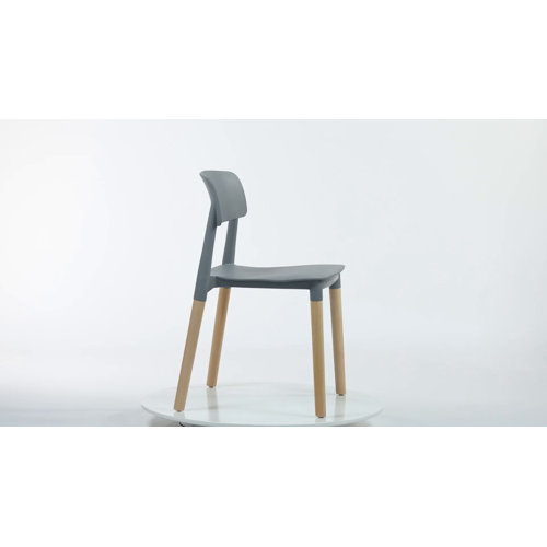 AllModern Jago Stacking Side Chair & Reviews Wayfair
